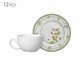 Conjunto Xícara de Café Branca com Pires Picnic, multicolor | WestwingNow