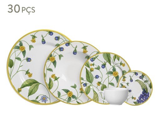 Aparelho Silvestre com Xícara Branca, multicolor | WestwingNow