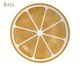 Conjunto Prato de Sobremesa Coup Laranja, multicolor | WestwingNow