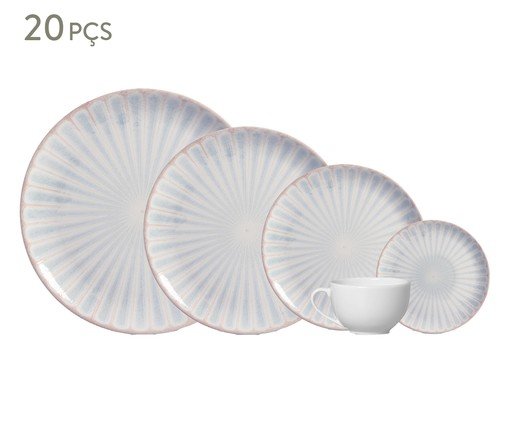 Aparelho Shell com Xícara Branca, multicolor | WestwingNow