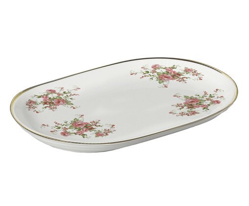 Travessa Amélie com Filete Ouro, multicolor | WestwingNow