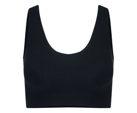 Sutiã-Top Invisível com Bojo Preto | Westwing