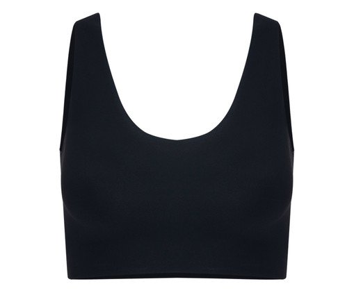 Sutiã-Top Invisível com Bojo Preto, black | WestwingNow