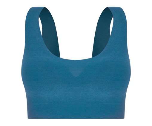 Sutiã-Top Invisível com Bojo Azul Aura, blue | WestwingNow