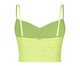 Sutiã-Top Alongado Happy com Bojo Removível Verde Detox, green | WestwingNow