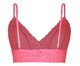 Sutiã-Top Triângulo Happy com Bojo Removível Pink Tropical, pink | WestwingNow