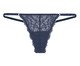 Calcinha String Fio Dental Em Renda, blue | WestwingNow