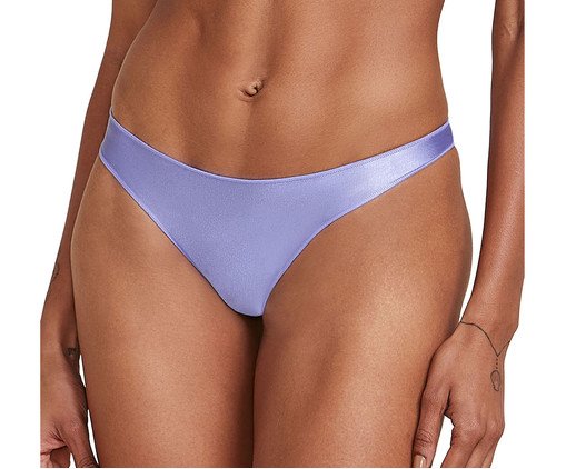 Calcinha Biquíni Touch Lumini Acetinada Lilás Orquidea, lilac | WestwingNow