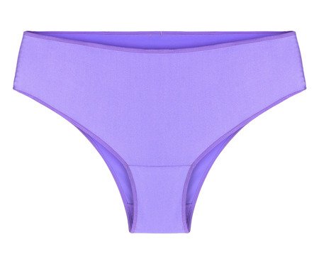 Calcinha Touch Lumini Laterais Largas Acetinada Lilás Orquidea | Westwing