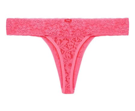 Calcinha Happy Fio Dental Pink Tropical | Westwing