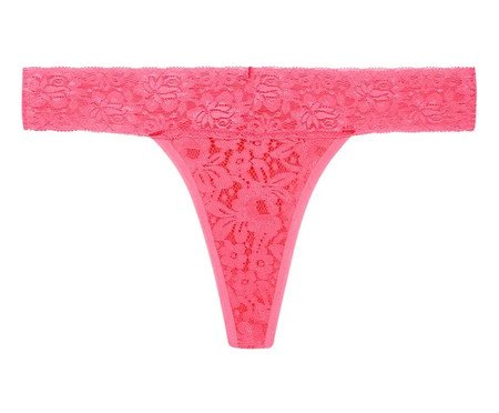 Calcinha Happy Fio Dental Pink Tropical | Westwing