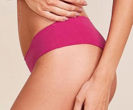 Calcinha Touch Laterais Largas Pink Berry | Westwing