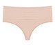 Calcinha Cintura Alta Fio Dental Canelada Free Bege Ballet, beige | WestwingNow
