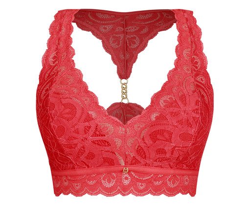 Sutiã-Top Nadador Rendado Coral Energia Mandala, pink | WestwingNow
