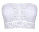 Sutiã-Top Faixa Happy com Bojo Removível Branco, white | WestwingNow