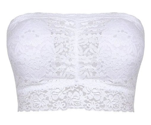 Sutiã-Top Faixa Happy com Bojo Removível Branco, white | WestwingNow