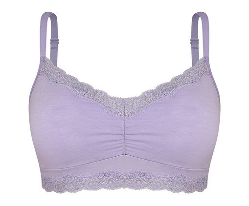 Sutiã-Top com Bojo Removível Lilás Mantra, lilac | WestwingNow