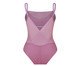Body de Alças Finas em Microfibra com Tule Listrado Rosa Natural, pink | WestwingNow