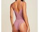 Body de Alças Finas em Microfibra com Tule Listrado Rosa Natural, pink | WestwingNow