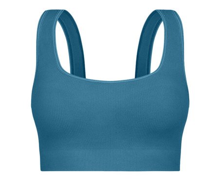 Top Free Canelado Azul Aura | Westwing