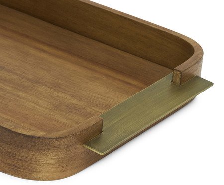 Kit Bandejas em Mdf e Metal 2 Pçs | Westwing