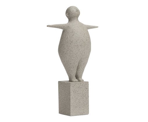 Escultura Pessoa em Polirresina, beige | WestwingNow