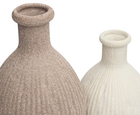 Kit Vasos em Cerâmica 3 Pçs | Westwing