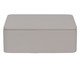 Caixa em Mdf Com Revestimento em Pu, grey | WestwingNow