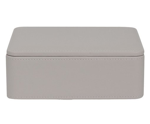 Caixa em Mdf Com Revestimento em Pu, grey | WestwingNow