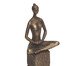 Escultura Yoga em Polirresina, gold | WestwingNow
