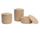 Kit Potes Decorativos em Cerâmica 3 Pçs, Rose | WestwingNow