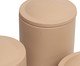 Kit Potes Decorativos em Cerâmica 3 Pçs, Rose | WestwingNow