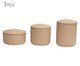 Kit Potes Decorativos em Cerâmica 3 Pçs, Rose | WestwingNow