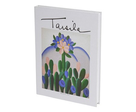 Livro-Caixa em Mdf e Canvas Manaca | Westwing