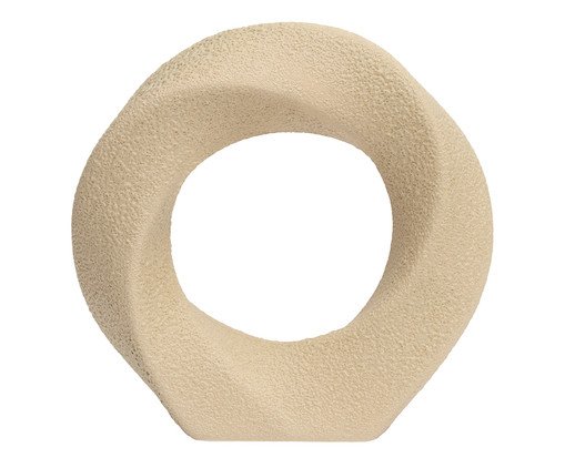 Escultura em Cerâmica, beige | WestwingNow