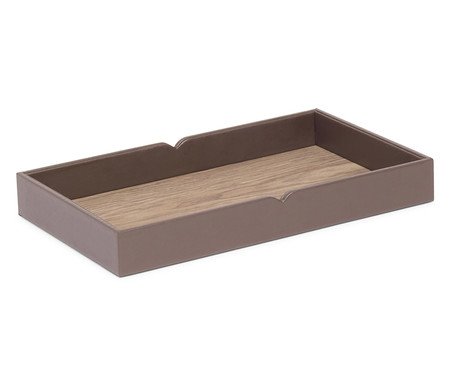 Kit Bandejas em Mdf Com Revestimento em Pu - 2 Pc | Westwing