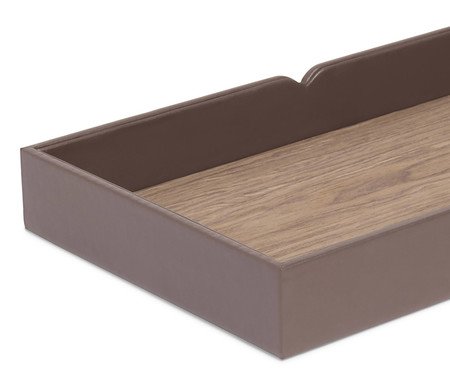Kit Bandejas em Mdf Com Revestimento em Pu - 2 Pc | Westwing