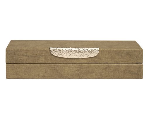 Caixa em Mdf Com Revestimento em Pu, beige | WestwingNow