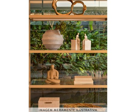 Kit Caixas em Mdf Com Revestimento em Pu 2 Pçs | Westwing
