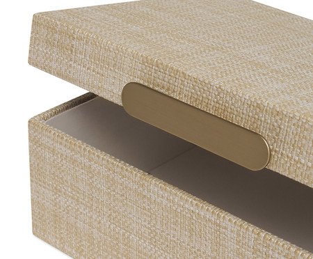 Kit Caixas em Mdf Com Revestimento em Pu 2 Pçs | Westwing