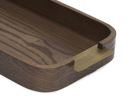 Kit Bandejas em Mdf e Metal 2 Pçs | Westwing