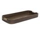 Kit Bandejas em Mdf e Metal 2 Pçs, brown | WestwingNow