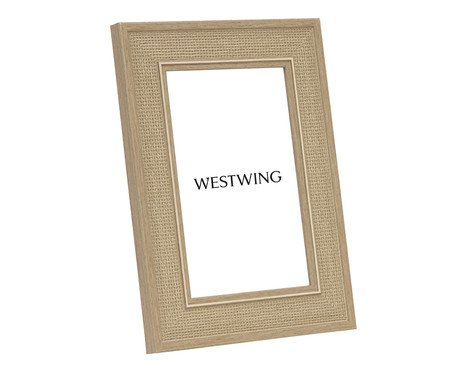 Porta-Retrato em Poliestireno e Vidro - 10X15 | Westwing