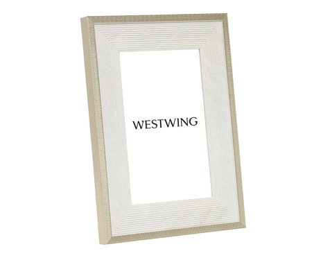 Porta-Retrato em Poliestireno e Vidro - 10X15 | Westwing