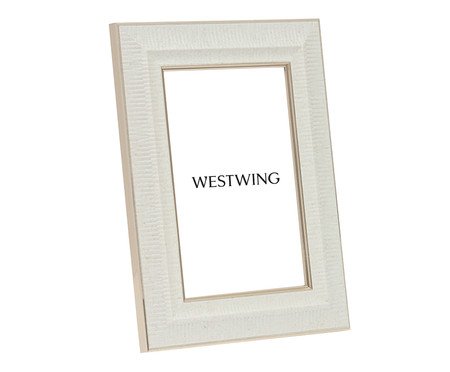 Porta-Retrato em Poliestireno e Vidro - 10X15 | Westwing