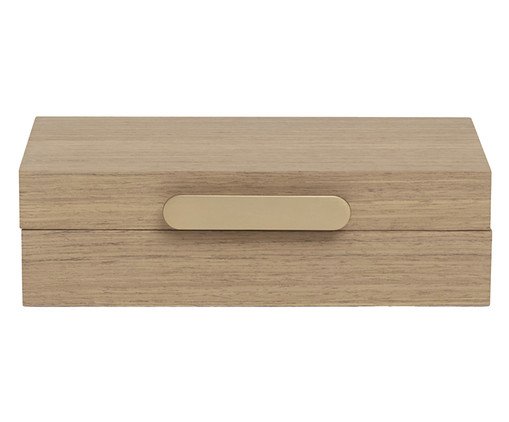 Caixa em Mdf Laminado, beige | WestwingNow