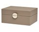 Caixa em Mdf Com Revestimento em Pu, beige | WestwingNow