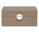 Caixa em Mdf Com Revestimento em Pu, beige | WestwingNow