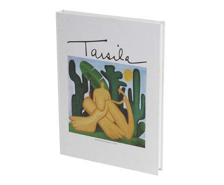 Livro-Caixa em Mdf e Canvas Antropofagia | Westwing