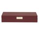 Caixa em Mdf Com Revestimento em Pu, red | WestwingNow